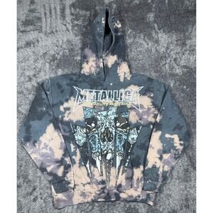 METALLICA 2007 Am I Who I Think I Am Authentic Pushead Hoodie Size Small RARE